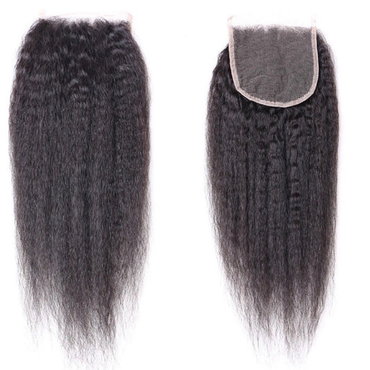 HD LACE CLOSURE (KINKY STRAIGHT)